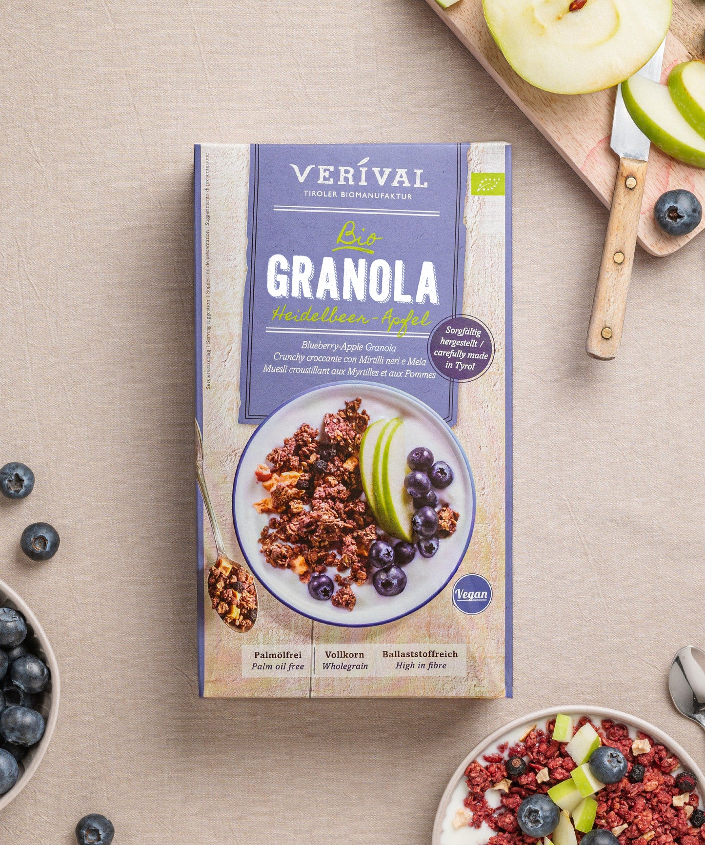 Blueberry-Apple Granola