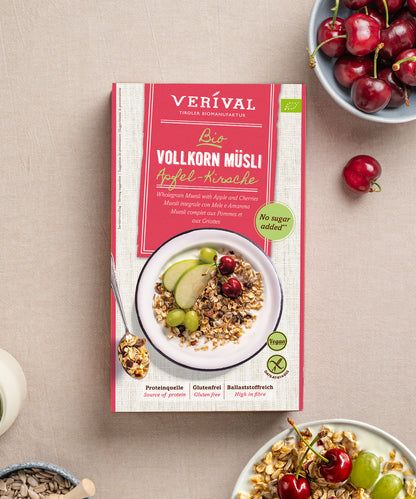 Apple-Cherry Wholegrain Muesli